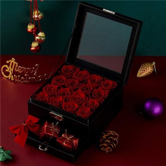 Accents Preserved Roses Real Rose In A Box 16 Red Roses Poshmark